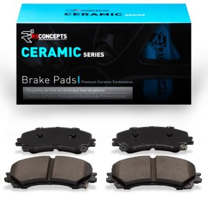 Chevrolet S10 Brake Pads - Front - R1 Concepts - Ceramic - `16-`20 Chevrolet S10 Brake Pads - Front - R1 Concepts - Ceramic - `16-`20